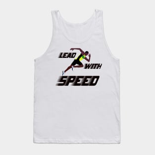 Usain Bolt Lead With Speed Tank Top